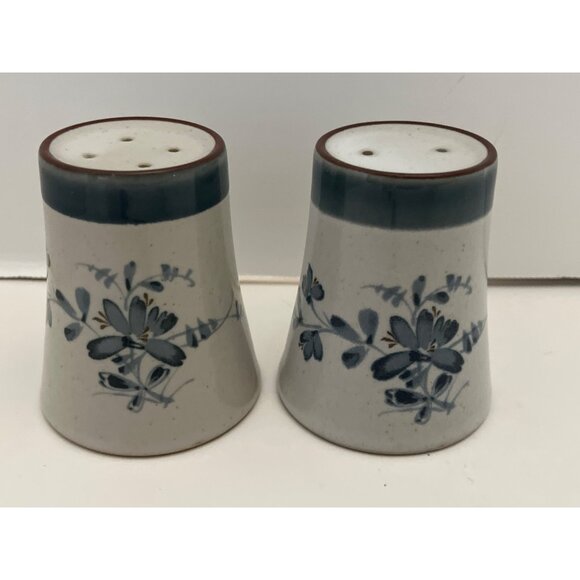 Noritake Stoneware Salt & Pepper Pleasure 8344 Vintage - Picture 1 of 5